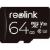 SD  Reolink MicroSDHC 64 GB UHS-I/U3 A2 V30 (64GB-Micro-SD-card)