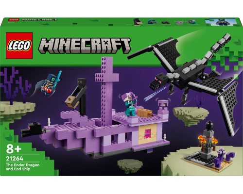 LEGO Minecraft Smok Kresu i statek Kresu (21264)