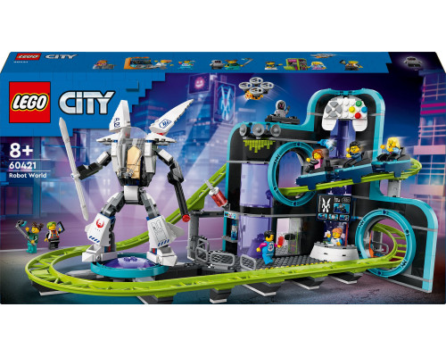 LEGO City Park Świat Robotów z rollercoasterem (60421)