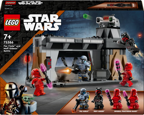 LEGO Star Wars Pojedynek Paza Vizsli™ i Moffa Gideona™ (75386)