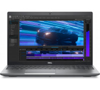 Laptop Dell DELL Precision 3591 Intel Core Ultra 7 165H Mobilna stacja robocza 39,6 cm (15.6") Full HD 32 GB DDR5-SDRAM 1 TB SSD NVIDIA RTX 2000 Ada Wi-Fi 6E (802.11ax) Windows 11 Pro Szary