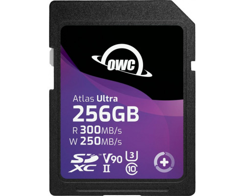 SD  OWC Atlas Ultra SDXC 256 GB Class 10 UHS-II/U3 V90 (OWCSDV90U0256)