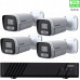 Evolveo EVOLVEO kamerový systém Detective POE8 SMART, 4 kamery