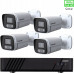 Evolveo EVOLVEO kamerový systém Detective POE8 SMART, 4 kamery