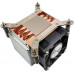 Inter-Tech Inter-Tech Q-5 Procesor Radiator 6 cm Czarny, Srebrny 1 szt.