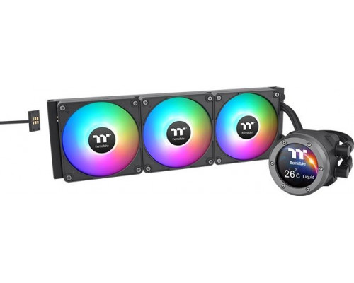 Thermaltake Thermaltake TH280 V2 Ultra EX ARGB CPU All-In-One Liquid Cooler, water cooling (black)