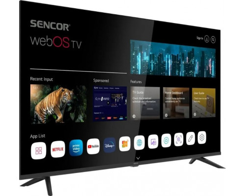Sencor SLE 43FS802TCSB LED 43'' Full HD WebOS