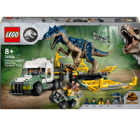 LEGO Jurassic World Dinomisje: ciężarówka do transportu allozaura (76966)