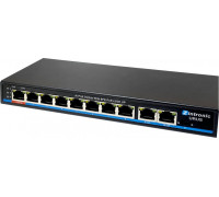 Switch Zintronic Switch POE URUS ZINTRONIC 8xPOE 2xUplink GIGABIT 120W HI-POE 65W