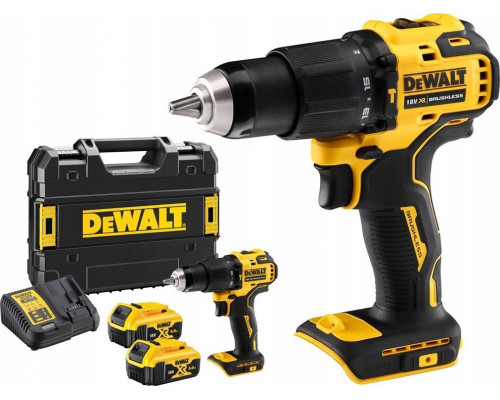 Dewalt DEWALT WKRĘTARKA UD.18V DCD709P2T 65Nm 2x5,0Ah