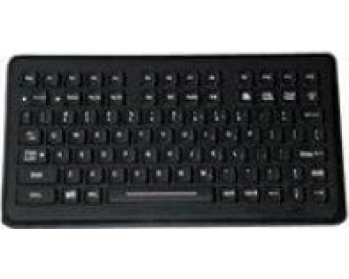 Honeywell Keyboard, Rugged, QWERTY, Windows layout, DE15 locking connector, Backlit. Precludes use of CV31/CV61 second USB port.