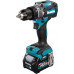 Makita Makita Cordless impact drill HP001GD201 XGT, 40V (blue/black, 2x Li-Ion XGT battery 2.5Ah, MAKPAC)