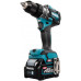 Makita Makita Cordless impact drill HP001GD201 XGT, 40V (blue/black, 2x Li-Ion XGT battery 2.5Ah, MAKPAC)