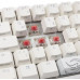 Ducky Ducky One 2 Pro Mini White Edition Gaming Tastatur, RGB LED - Cherry Silent Red