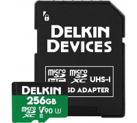 SD  Delkin Power 2000x MicroSDXC 256 GB UHS-II/U3 V90 (DDMSDG2000256)