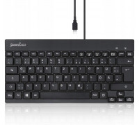 Perixx Perixx PERIBOARD-426, DE, wired, USB Mini Keyboard with flat keys