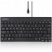 Perixx Perixx PERIBOARD-426, DE, wired, USB Mini Keyboard with flat keys