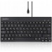 Perixx Perixx PERIBOARD-426, DE, wired, USB Mini Keyboard with flat keys