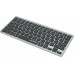 Manhattan MANHATTAN Ultra Slim Dual-Mode Kabellose Funktastatur Dt. QWERTZ-Layout Bluetooth 3.0 und 2.4 GHz USB anthrazit/schwarz