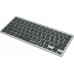 Manhattan MANHATTAN Ultra Slim Dual-Mode Kabellose Funktastatur Dt. QWERTZ-Layout Bluetooth 3.0 und 2.4 GHz USB anthrazit/schwarz