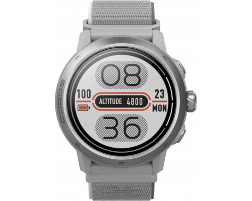 Zegarek sportowy Coros APEX 2 Pro GPS laikrodis skirtas lauko veiklai, pilkas
