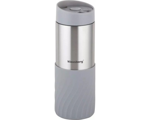 Klausberg THERMAL MUG 400ML STAL NIERDZEWNA 18/8 KLAUSBERG GRAY KB-7634