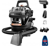 Bissell Bissell | Portable Carpet and Upholstery Cleaner | SpotClean HydroSteam Pro | Corded operating | Washing function | 1000 W | - V | Juodas