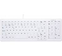 Cherry CHERRY AK-C7000 klawiatura USB AZERTY Belgijski Biały