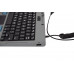 Gamber-Johnson Gamber-Johnson 7160-1449-00 klawiatura do urządzeń mobilnych Czarny, Szary USB QWERTY US English