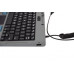 Gamber-Johnson Gamber-Johnson 7160-1449-00 klawiatura do urządzeń mobilnych Czarny, Szary USB QWERTY US English