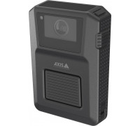Axis Axis W120 Kamera tułowia Bezprzewodowy CMOS 1920 x 1080 px Black Bateria 0,1 lx Wi-Fi 802.11a, 802.11b, 802.11g, Wi-Fi 4 (802.11n), Wi-Fi 5 (802.11ac) Bluetooth 5.1