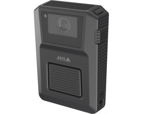 Axis Axis W120 Kamera tułowia Bezprzewodowy CMOS 1920 x 1080 px Black Bateria 0,1 lx Wi-Fi 802.11a, 802.11b, 802.11g, Wi-Fi 4 (802.11n), Wi-Fi 5 (802.11ac) Bluetooth 5.1