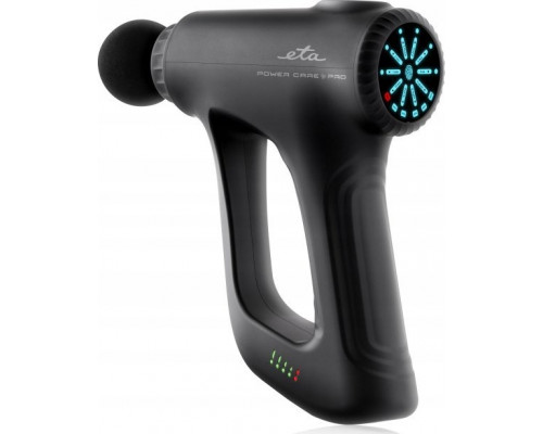  ETA266090000 PowerCare Pro | Number of massage zones 3 | Number of power levels 10 | Black|Eta ETA Masāžas pistole | ETA266090000 PowerCare Pro | 3 masāžas zonas | 10 jaudas līmeņi | Melns  | ETA266090000 PowerCare Pro | Number of massage zones 3 | Numbe