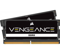 Corsair Vengeance, SODIMM, DDR5, 64 GB, 5200 MHz, CL44 (CMSX64GX5M2A5200C44)