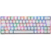 Fourze Fourze GK60 Gaming Keyboard, 60% White