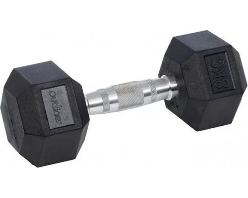 Outliner ‎‎Hantel YLDB35 rubberized 1 x 8 kg