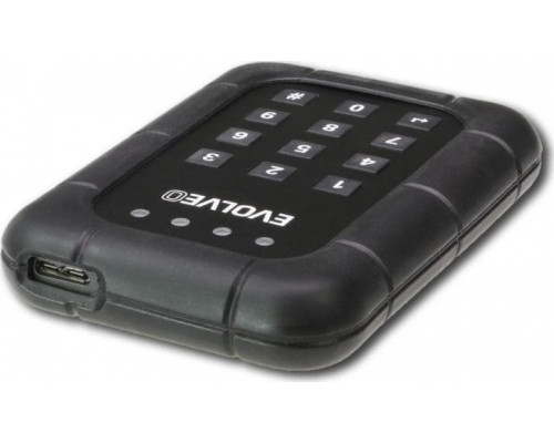 Evolveo EVOLVEO BS-KEY25 obudowa na dysk 2,5'' na szyfr