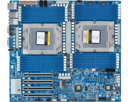 Gigabyte Gigabyte Mainboard MZ73-LM1 AMD EPYC E-ATX Dual Sockel SP5 Single