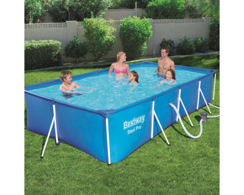 Bestway Bestway Swimming pool Steel Pro z osprzętem, rectangular, 400x211x81 cm, 56424