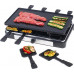 TRITON Adler | AD 6616 | Raclette - electric grill | Table | 1400 W | Black/Stainless steel