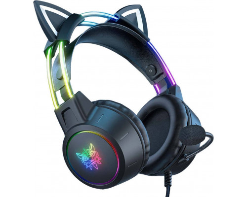 Onikuma gaming ONIKUMA X15 PRO czarne/cat ears