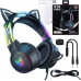 Onikuma gaming ONIKUMA X15 PRO czarne/cat ears