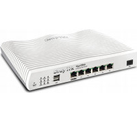 DrayTek Draytek Vigor 2866: Gfast Modem-Firewall ruter Gigabit Ethernet Szary