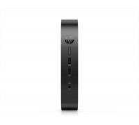 Komputer HP HP Elite t655 - Thin Client - SFF - 1 x Ryzen Embedded R2314 / 2.1 GHz - RAM 8 GB - Flash 32 GB - eMMC - Radeon Graphics - 1GbE, Bluetooth 5.2, Wi-Fi 6 - WLAN: 802.11a/b/g/n/ac/ax, Bluetooth 5.2 - HP ThinPro - Monitor: keiner - Tastatur: Deuts