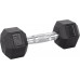 inSPORTline ‎‎Hantel Hexsteel rubberized 1 x 7 kg