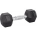 inSPORTline ‎‎Hantel Hexsteel rubberized 1 x 7 kg
