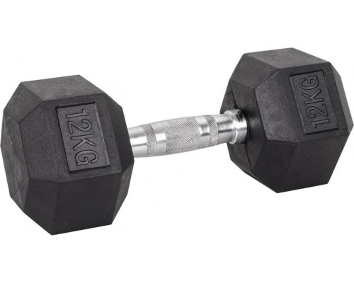 inSPORTline ‎‎Hantel Hexsteel rubberized 1 x 12 kg