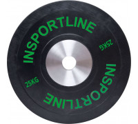 inSPORTline rubberized płyta 25 kg (10381)