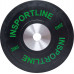 inSPORTline rubberized płyta 25 kg (10381)