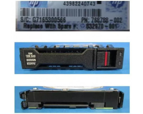 HP DRV HDD 600GB 12G 10K SFF SAS